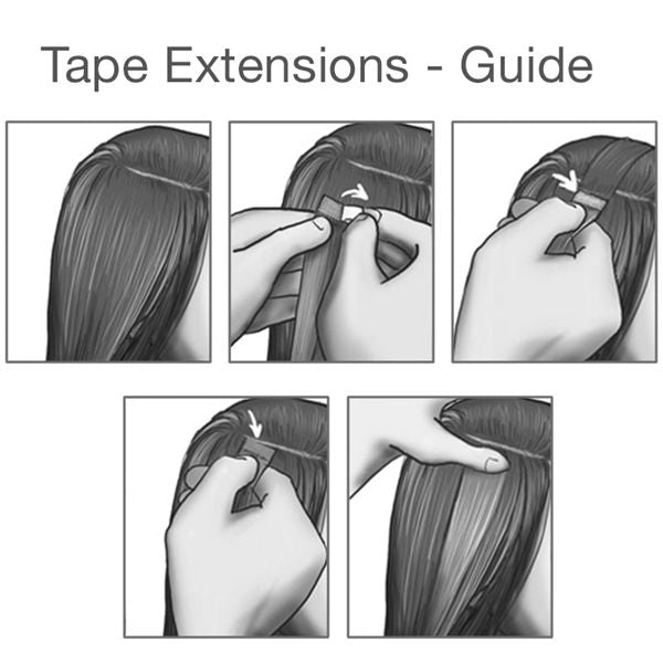 50 cm tape on black 1# - | Fashiongirl