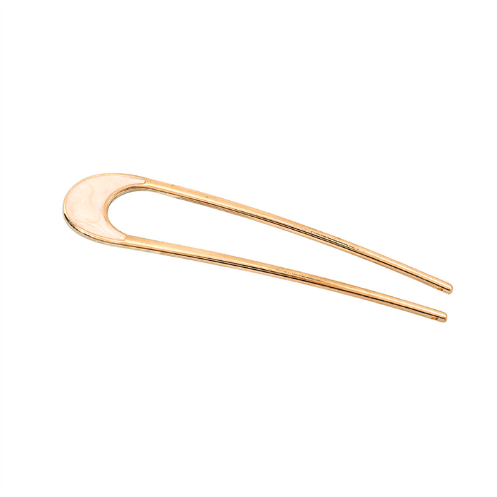 Chris Rubin Alina French Hairpin - Ivory - Hair Accessories