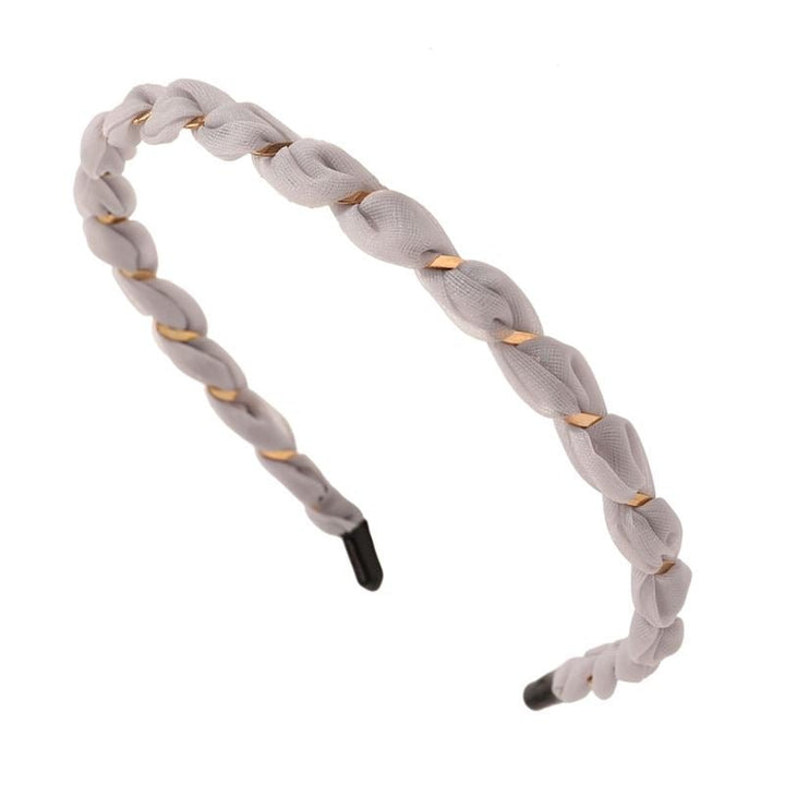 Chris Rubin Hera Headband - Cloudy Grey - Hair Accessories | Fashiongirl