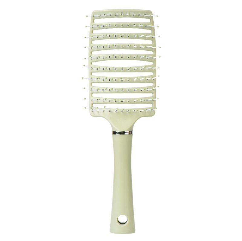 Detangling Vented Hair Brush - Green - Hair Styling tool | Fashiongirl