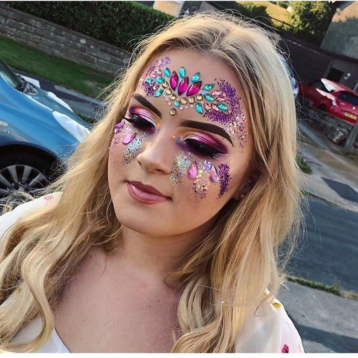 Face Jewels - Face diamonds with rhinestones (YT - 103) - | Fashiongirl