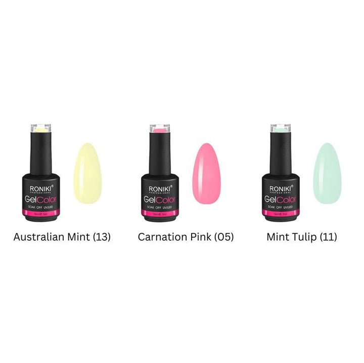 Nail Starter Kit - Premium Gel polish set with 24W nail dryer, colours and accessories (CL - 01 Limited Edition) - | Fashiongirl