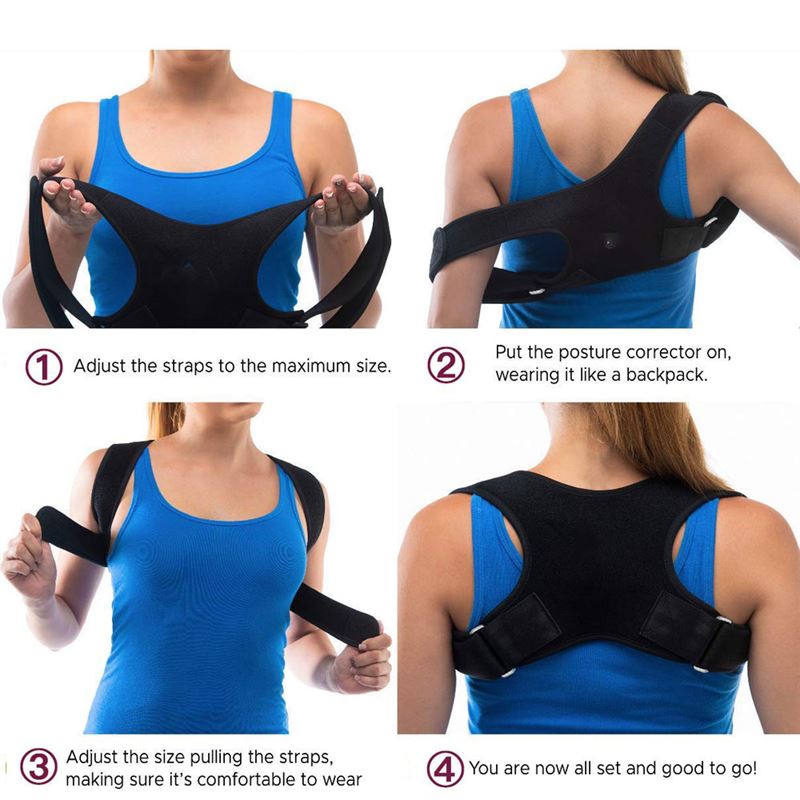 Posture Corrector Posture Support - Back and Shoulder - Shapewear | Fashiongirl