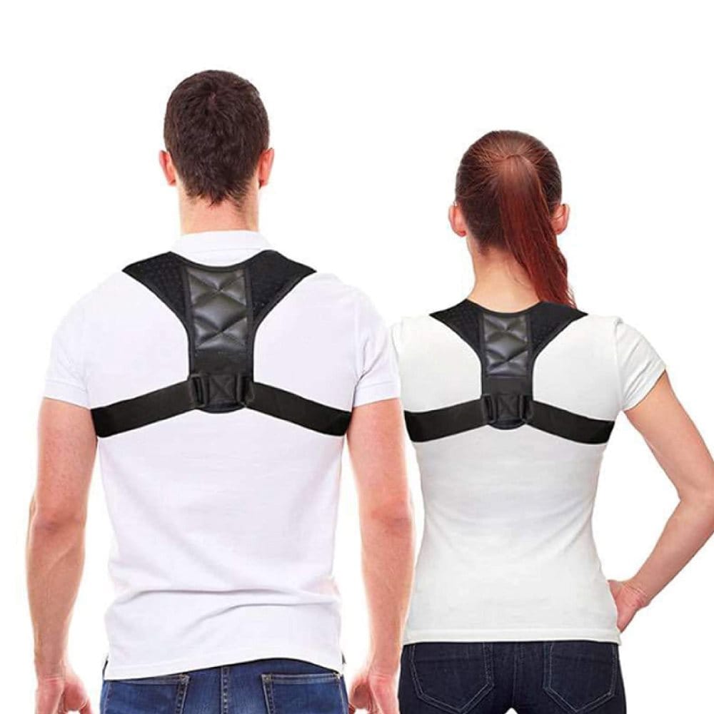 Posture support for back & shoulder | Posture 2.0 Posture corrector band, black - Shapewear | Fashiongirl