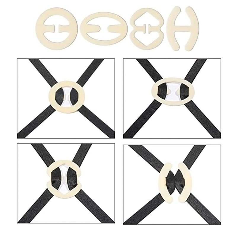 Shapelux Strap Perfect - Bra clips strap holder 12 pcs - Shapewear | Fashiongirl