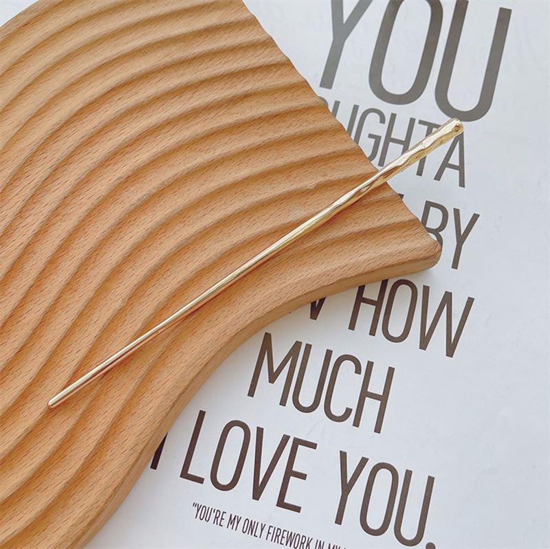SOHO Amiya Metal Hair Stick - Gold - | Fashiongirl