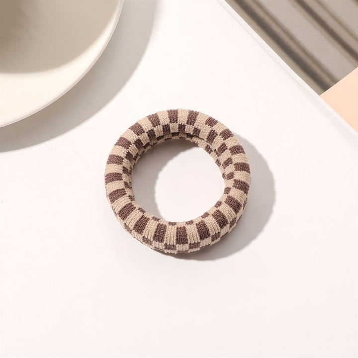 SOHO Check Hair elastics - Hair Accessories | Fashiongirl