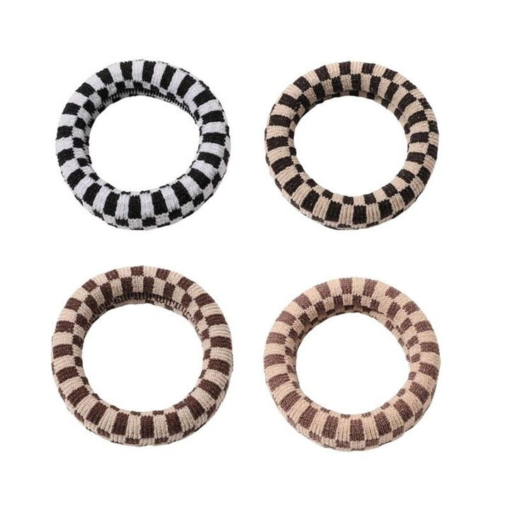 SOHO Check Hair elastics - Hair Accessories | Fashiongirl