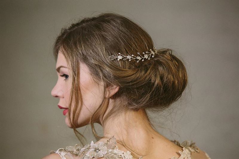 SOHO Emana Headband with crystal petals - Gold - Hair Accessories | Fashiongirl