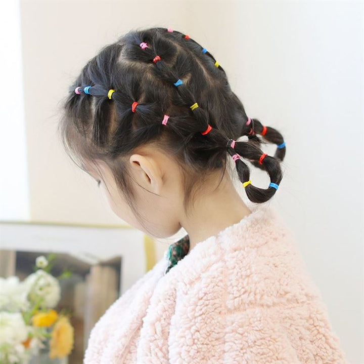 SOHO Liva Snag Free Hair elastics, 300 pcs - Pastel - Hair Accessories | Fashiongirl