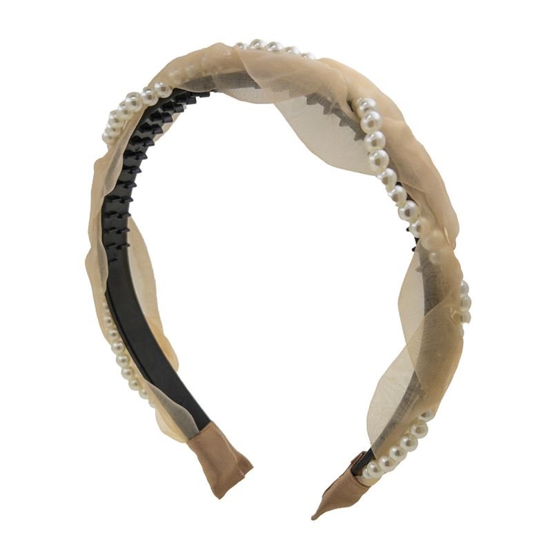 SOHO Marissa Headband - Beige - Hair Accessories | Fashiongirl