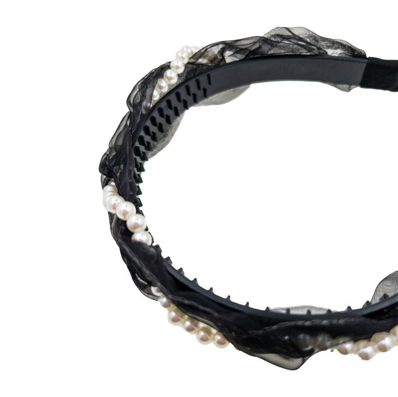 SOHO Marissa Headband - Black - Hair Accessories | Fashiongirl