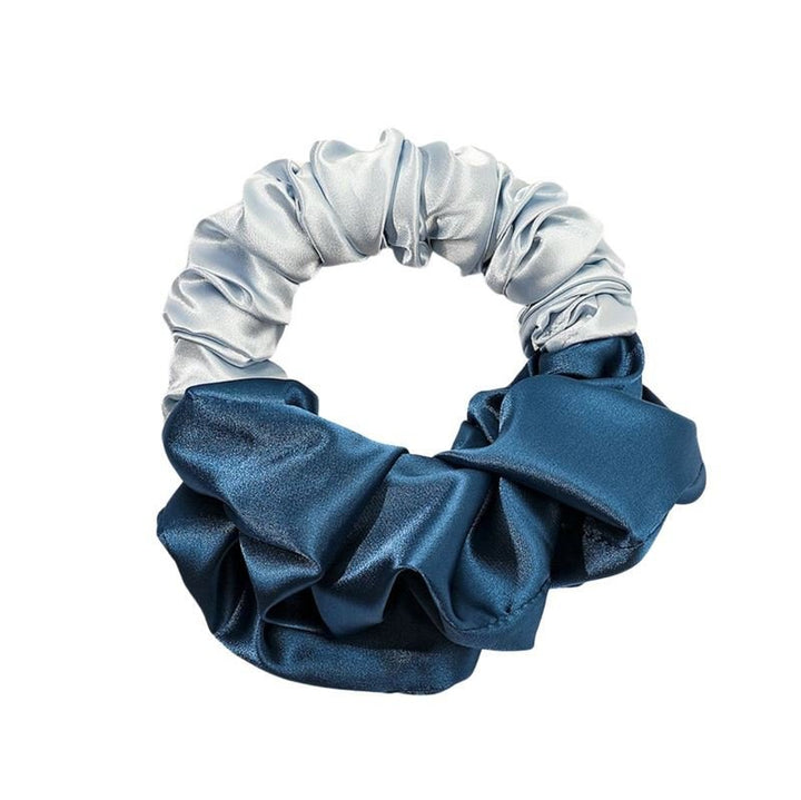 SOHO Soft Sleep Scrunchie, Heatless Curler - Blue - Hair Styling tool