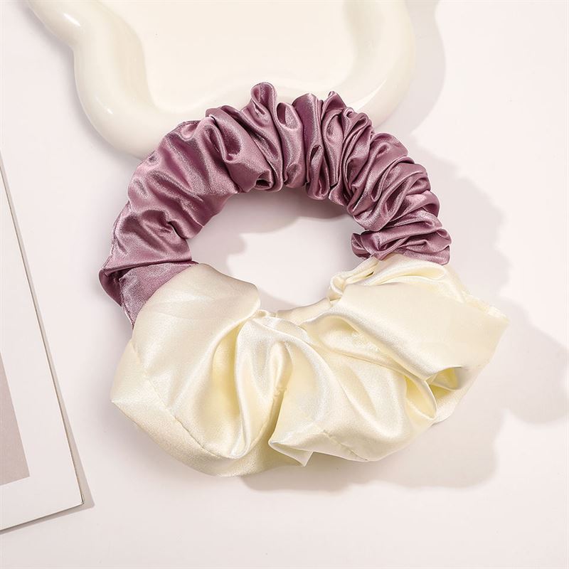 SOHO Soft Sleep Scrunchie, Heatless Curler - Mauve Pink - Hair Styling tool