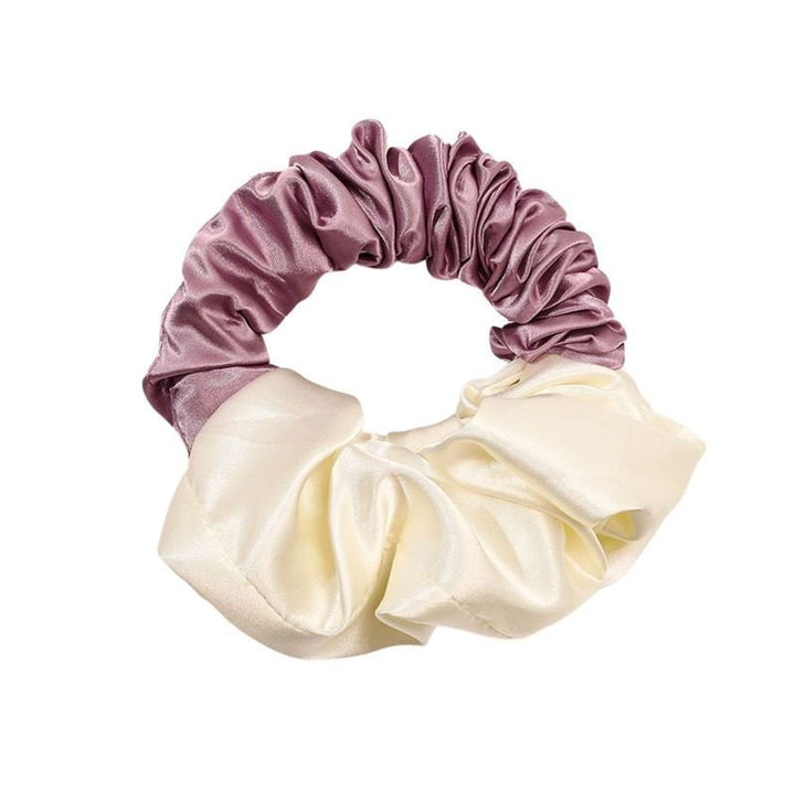 SOHO Soft Sleep Scrunchie, Heatless Curler - Mauve Pink - Hair Styling tool
