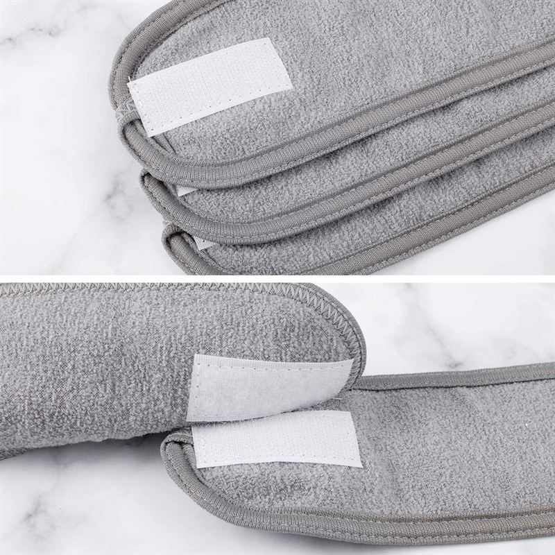 Spa Hairband with Velcro closure, grey - Hair Accessories | Fashiongirl