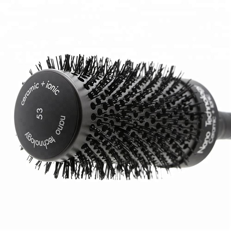 TBC Ceramic Ionic Round Hair Brush, Nano Technology, XXL 53 mm - Hair Styling tool