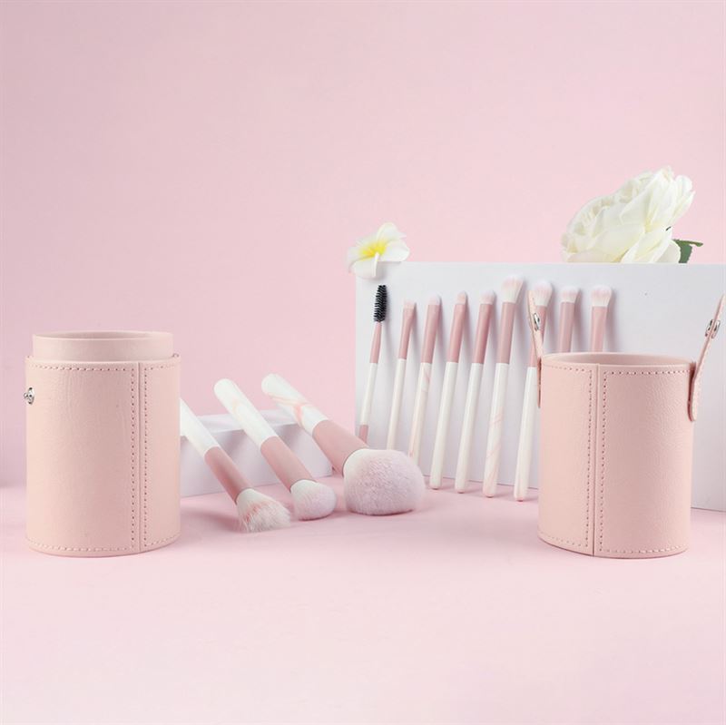 Technique PRO Blooming Makeup Brushes - 12 Makeup Brushes with Cup Case -