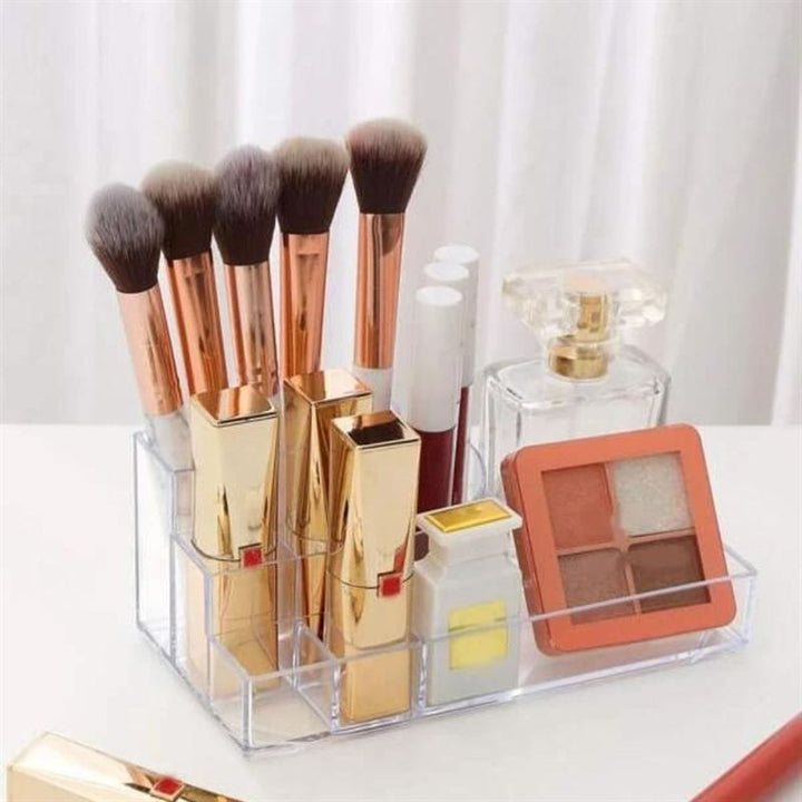 UNIQ Acrylic Make up organiser 8 compartments - ctn 07 - Organiser