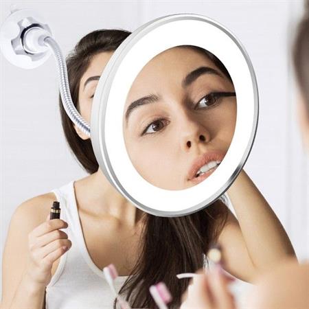 UNIQ Flexible Mirror with LED light & 10x magnification - | Fashiongirl