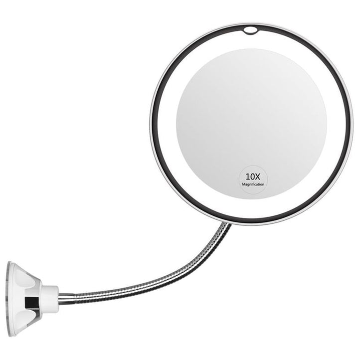 UNIQ Flexible Mirror with LED light & 10x magnification - | Fashiongirl