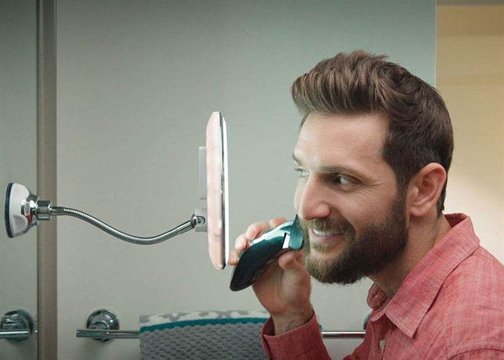 UNIQ Flexible Mirror with LED light & 10x magnification - | Fashiongirl