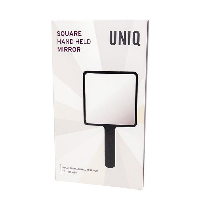 UNIQ Handheld mirror, square black - | Fashiongirl