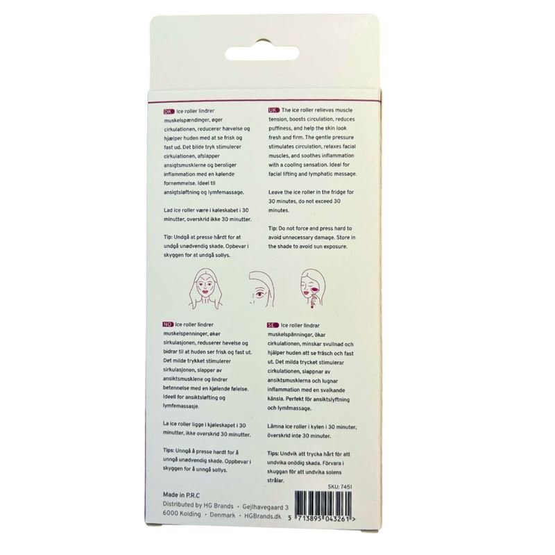 UNIQ Ice Roller for the face in Pink - | Fashiongirl