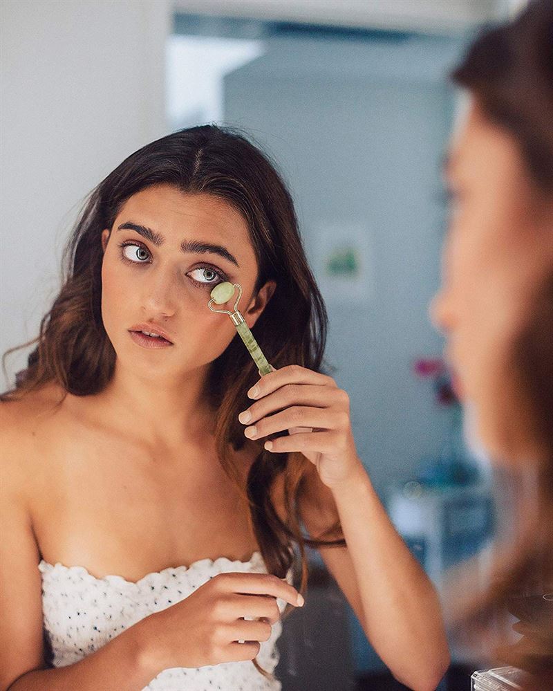 UNIQ Jade roller - Face rollers for beautiful skin - Green - | Fashiongirl