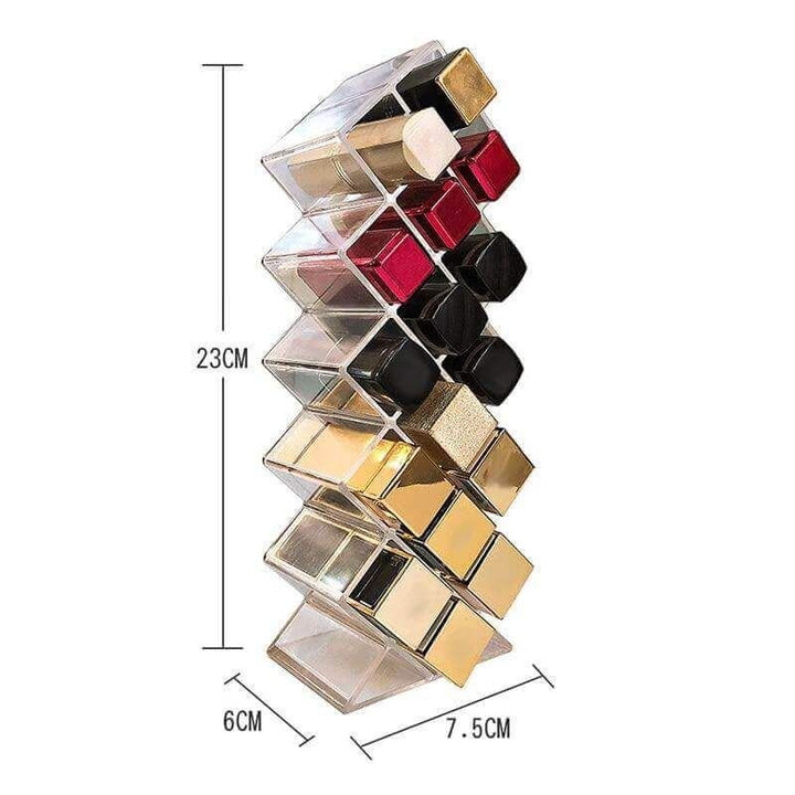 UNIQ Lipstick Holder / Organiser with 16 compartments - | Fashiongirl