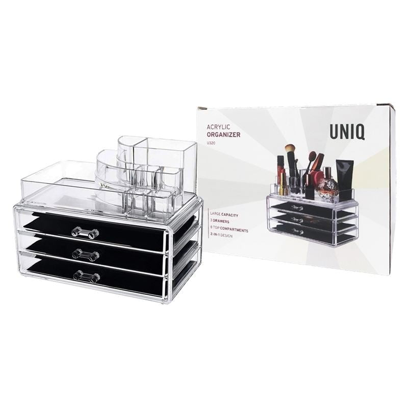 UNIQ Make up organiser - 3 drawers SF - 1303 (U320) - Organiser