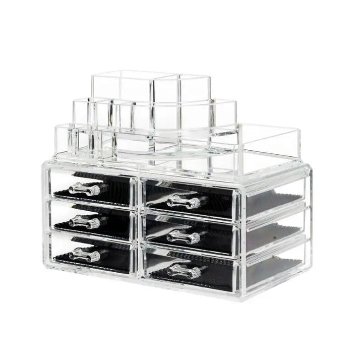 UNIQ Makeup Organiser with 6 drawers - Transparent - SF - 1158 (U340) - Organiser