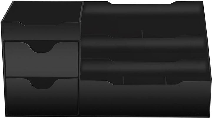 UNIQ Organiser for makeup & skincare products - 9 compartments - Black - Organiser