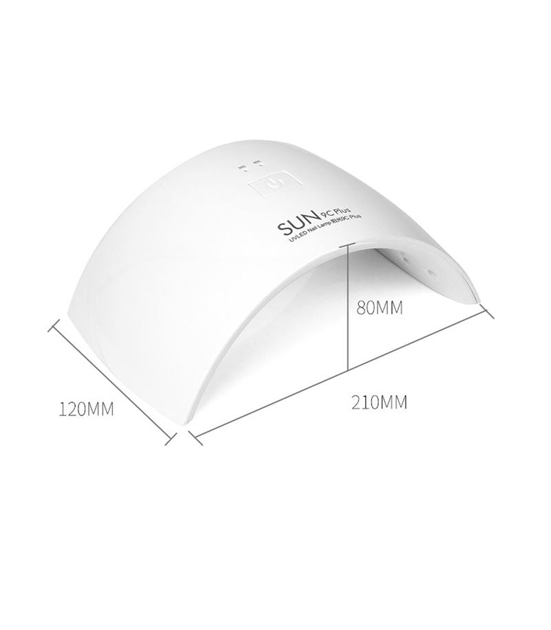 UNIQ SUN UV Shield Nail Dryer Lamp with LED light for fingernails & toenails - | Fashiongirl