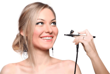 Airbrush Complete starter kit for make - up, tanning etc. - Fashiongirl