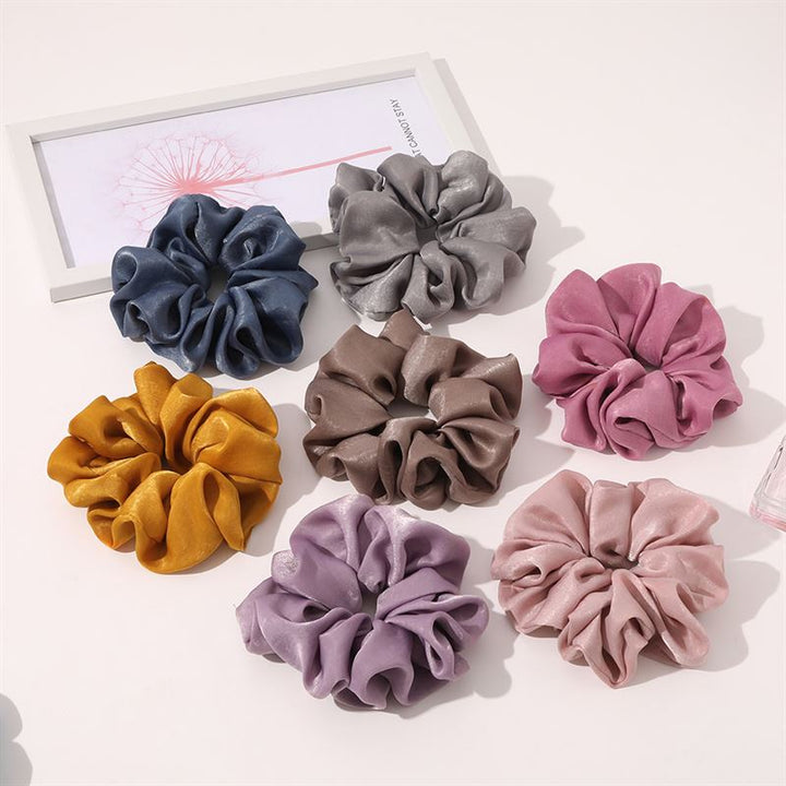 Chris Rubin Aris XL Scrunchie - Blue Jay - Hair Accessories