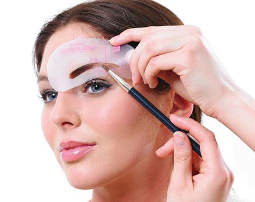 Eyebrow Templates - Eyebrow Stencils (B1 - B4) - 4 pcs. - Fashiongirl