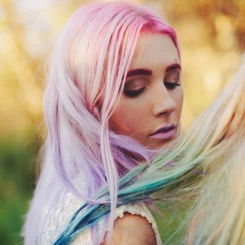 Hair Chalk pack with 12 beautiful hair chalks - Fashiongirl