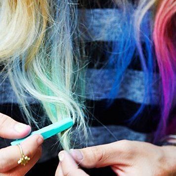 Hair Chalk pack with 12 beautiful hair chalks - Fashiongirl