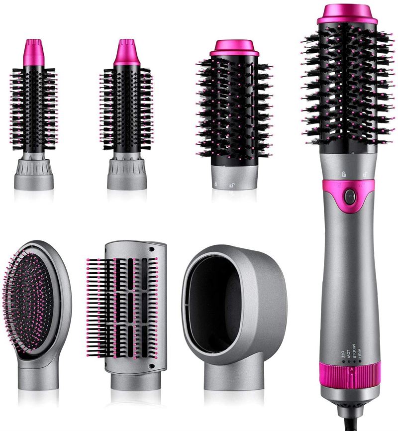 Hot Airstyler - multistyler, 5 - in - 1 set - For curls, waves, straighten, brush &amp; dry hair - Fashiongirl