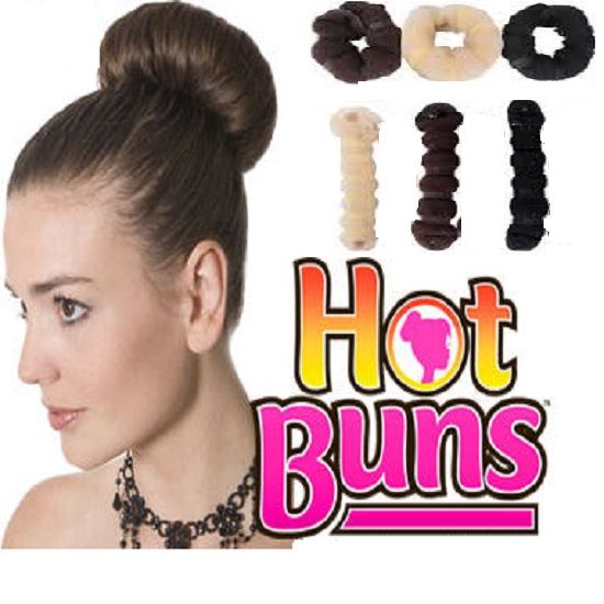 Hot Buns - Hair Donut 16 cm fl colours - Fashiongirl