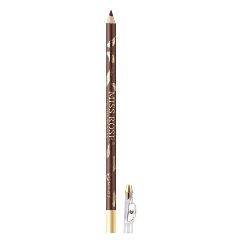 Miss Rose Eyebrow Pencil / Eyebrow Brush - No. 1 Dark Brown - | Fashiongirl