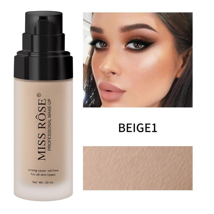Miss Rose Foundation - Beige 1 (30 ml) - | Fashiongirl