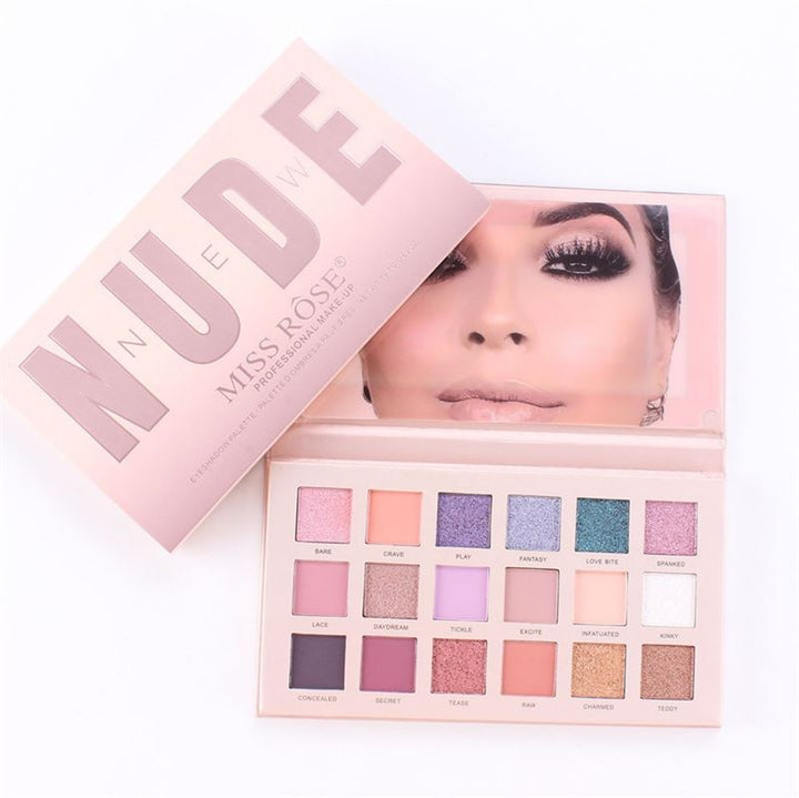 Miss Rose New Nude Eyeshadow Palette, Eyeshadow - Chroma - Fashiongirl