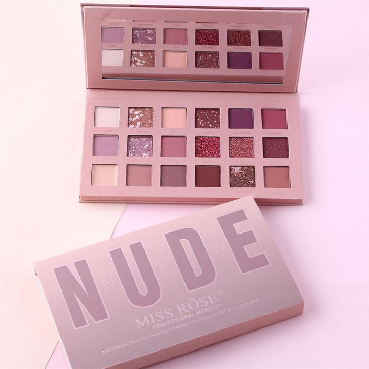 Miss Rose New Nude Eyeshadow Palette, Eyeshadow - Sunset desert - Fashiongirl