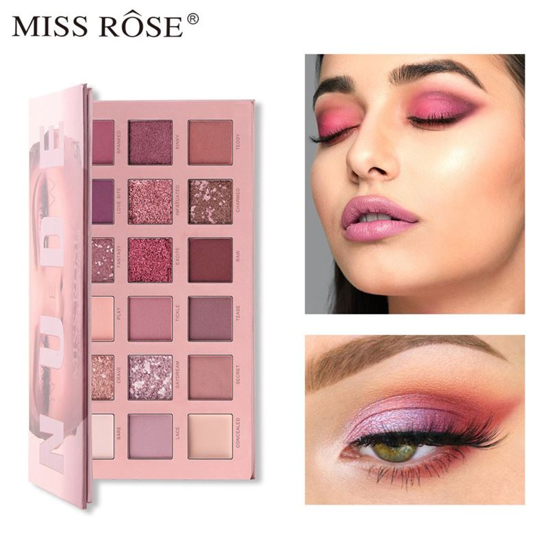 Miss Rose New Nude Eyeshadow Palette, Eyeshadow - Sunset desert - Fashiongirl