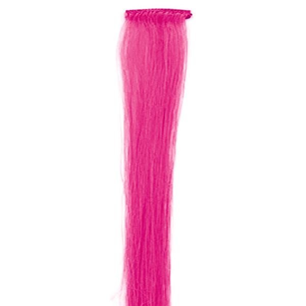 Pink, 50 cm - Crazy Colour Clip On - Fashiongirl