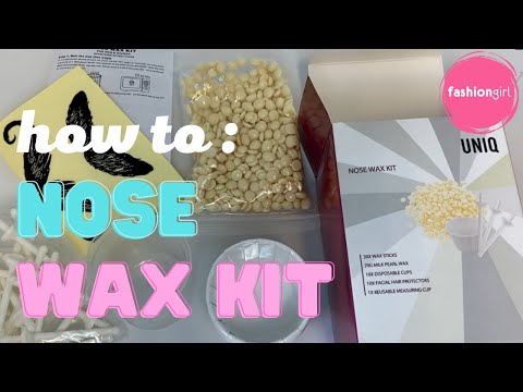 UNIQ Nose Wax Kit - remove hair in the nose