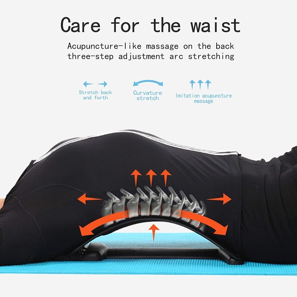 Pro Back Stretcher - Back Stretcher / Lumbar Support - Relieves pain and corrects posture - Fashiongirl