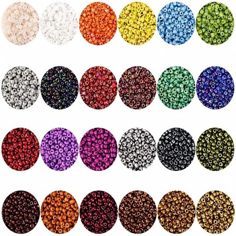 Seed / Rocailles Beads Kiera Kit - KREA DIY Jewellery Kit with different beads - 35000 pcs - Fashiongirl